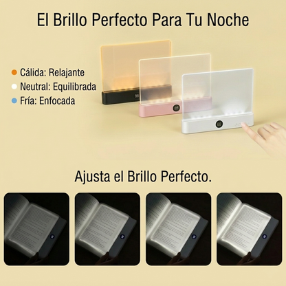 Luz LED de Lectura Recargable para Libros